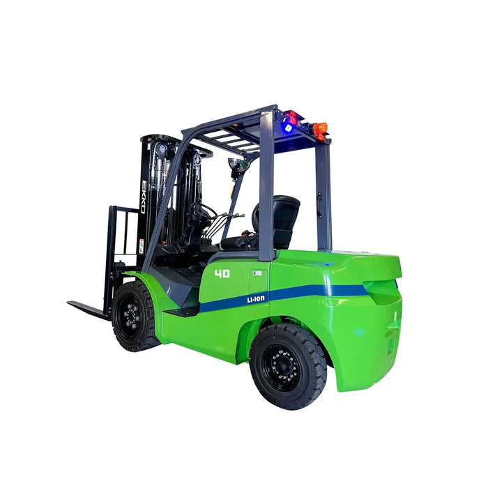 EKKO EK40GT-Li Lithium Powered 4-Wheel Electric Forklift 8500 lbs Capacity, 185" Lift Height