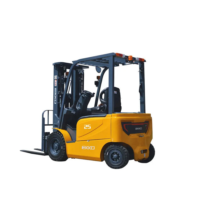 EKKO EK25GB 4-Wheel Electric Forklift 5000 lbs Capacity, 189" Lift Height