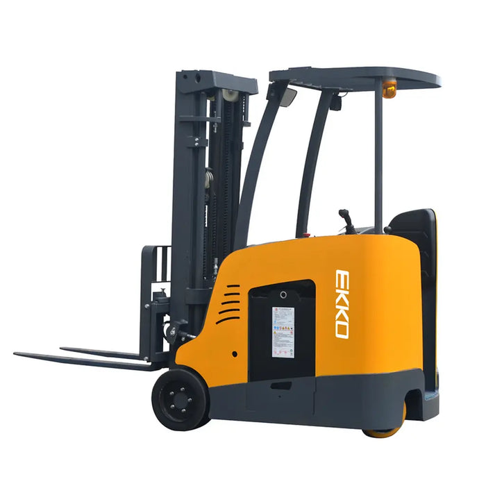 EKKO EK18RFL Stand-up Rider Electric Forklift, 4000 lbs Capacity, 189" Lift Height