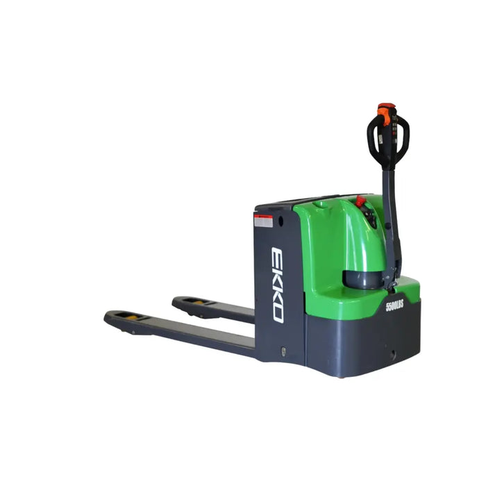 EKKO EP25E-Li Lithium-ion Electric Walkie Pallet Jack, 5500 lbs Capacity with PinPad